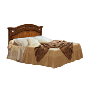 Кровать 2-х  спальная (1,6 м)  (1 спинка - шелкография) с подъемным механизмом 